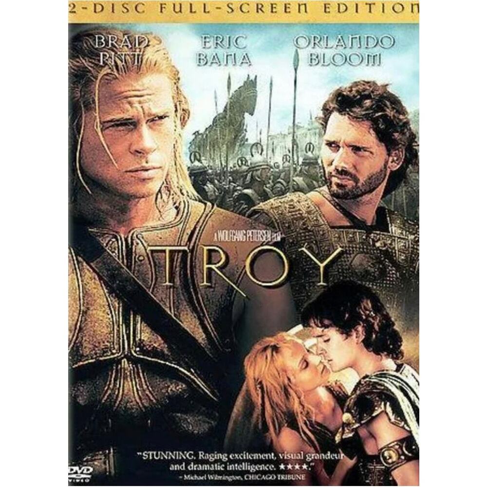 Bundle 3/15 or 10/25 Troy DVD Brad Pitt